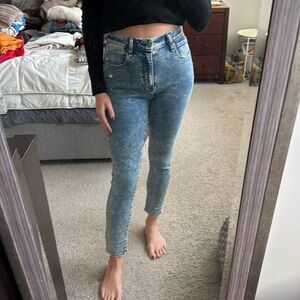 A&F super skinny ankle denim